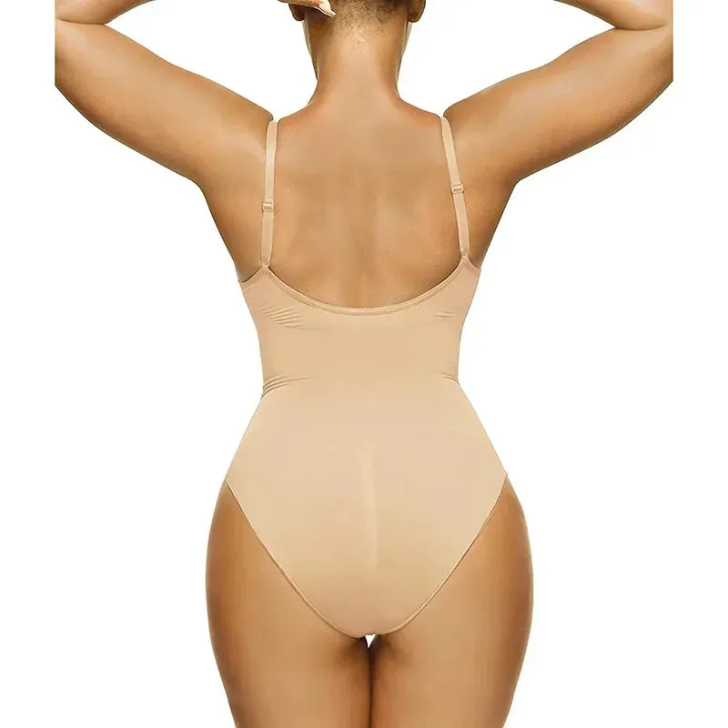 Women Full Tummy Control Bodysuit Shapewear Hip Butt Lifter Body Shaper Corset Thigh Reductive Slimming Waist Trainer Underwear